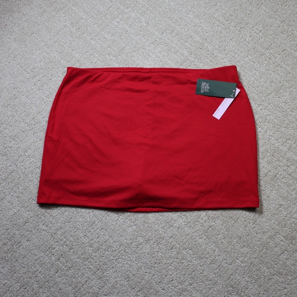 Wild Fable ButterBliss Active Skort Berry Red XL Mini Skirt with Shorts NWT